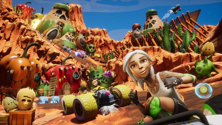 Produktbild Pqube All-Star Fruit Racing, Switch (Switch, Multilingual)