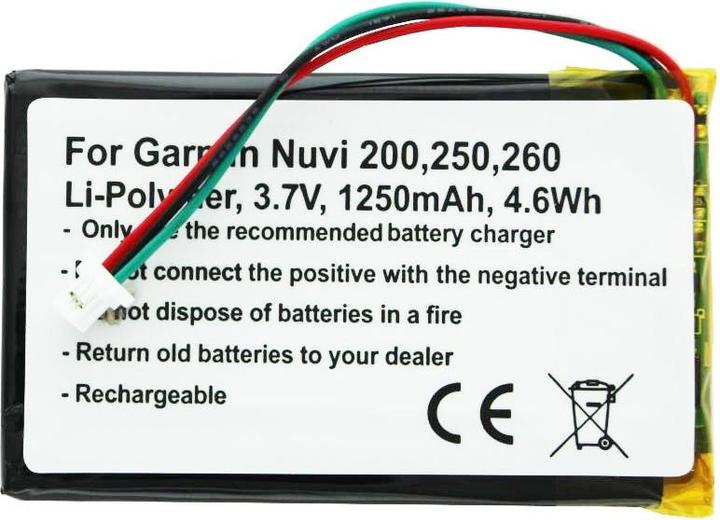 Image du produit Garmin Batterie Nuvi 200, Nüvi 361-00019-11