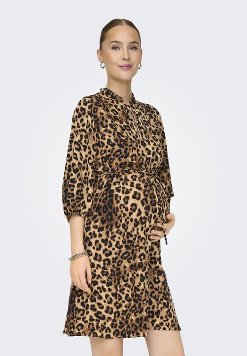 Actual product image Only Maternity Regular fit V-neckline Elasticated cuffs Balloon sleeves Short dress Dress dress (L)