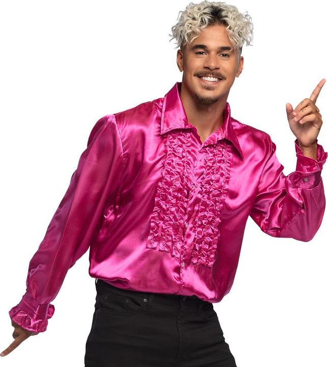 Immagine prodotto Boland Party Shirt : Camicia con volant in raso (XXL)