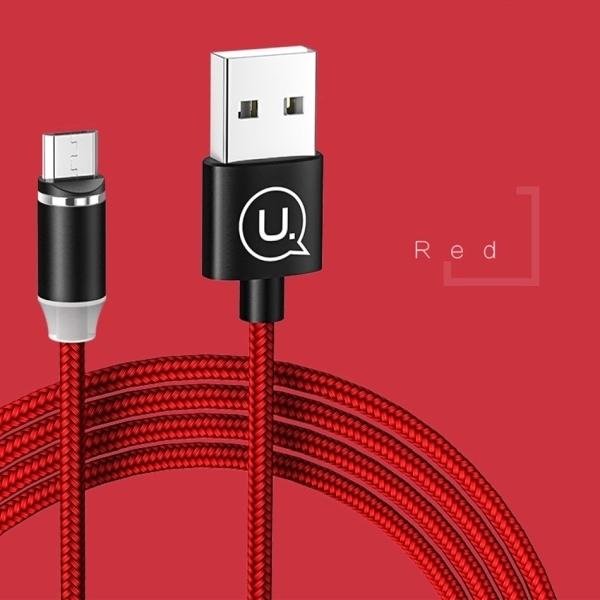 Immagine prodotto Usams Cavo USB-A - microUSB 1 m rosso (63740-uniw) (1 m, USB 2.0)