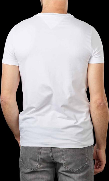 Image du produit Tommy Hilfiger Crew Neck T-Shirt Slim Fit White (M)