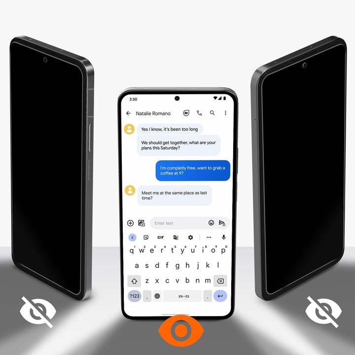 Actual product image Avizar ClearGuard Privacy Folie (1 Piece, OnePlus Nord 4)