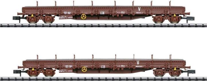 Image du produit MiniTrix 18290 N Coffret de wagons plats de la SNCF (Voie VI)