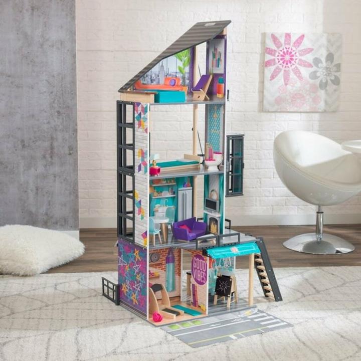 Produktbild KidKraft Puppenhaus Bianca City Life