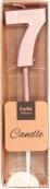 Actual product image Folat Number candle 7 rose gold (1 pcs.)