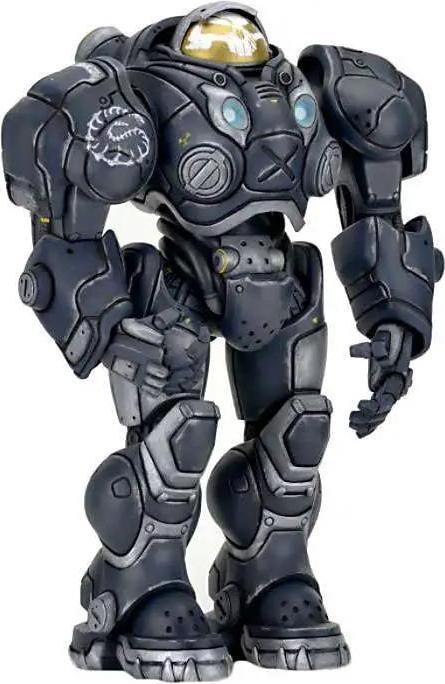 Actual product image Default NECA Heroes of the Storm Starcraft Series 3 Jim Raynor Action Figure (Renegade Commander)