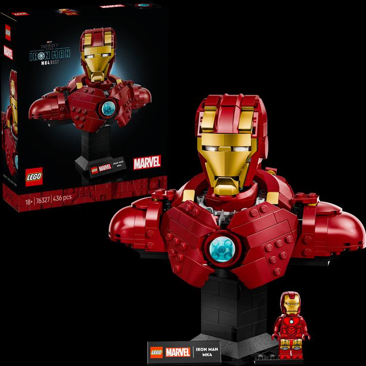 Actual product image LEGO Iron Man MK4 (76327, LEGO Marvel)