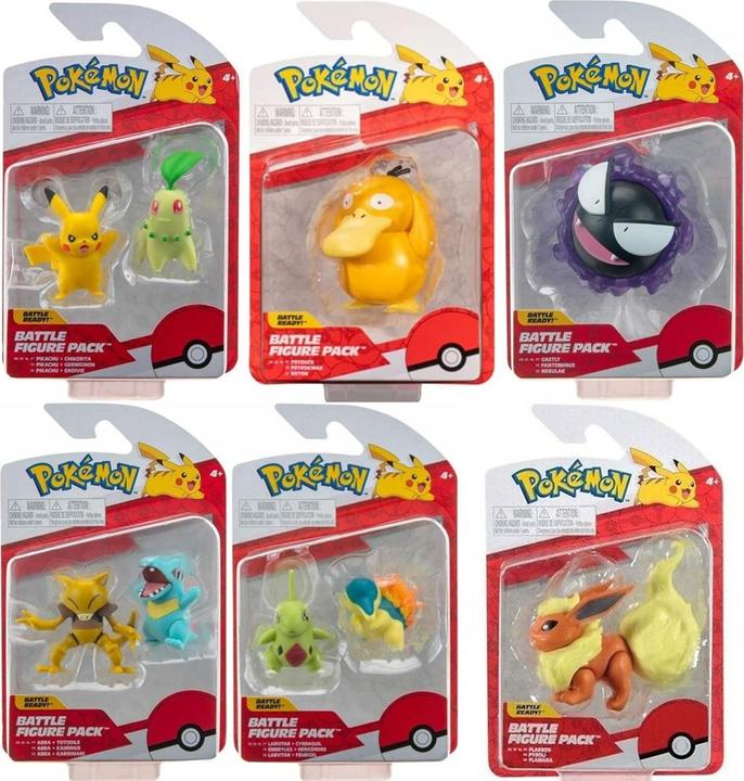 Actual product image Jazwares Pokémon Battle figures ass Wave