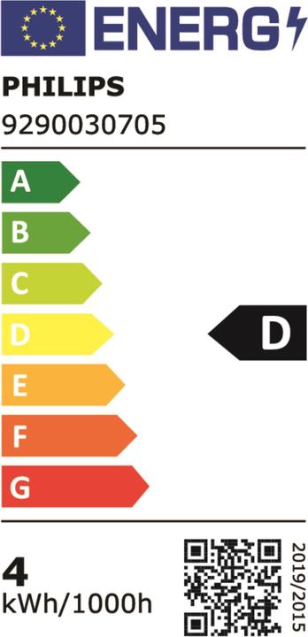Energy Label Philips Professional Master (E27, 3.40 W, 470 lm, 1 x, D)