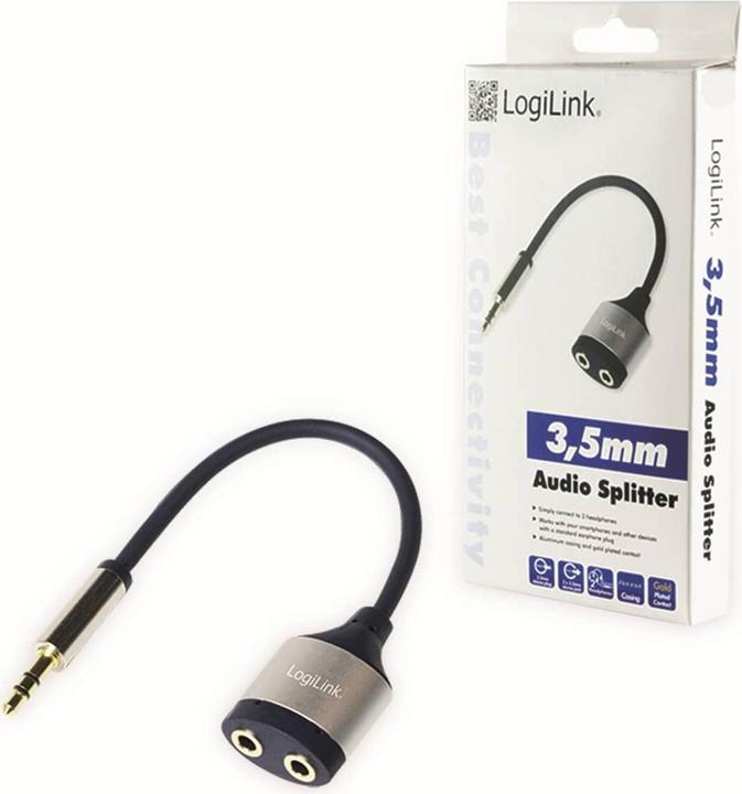Actual product image LogiLink Audio Splitter (Jack adapter)