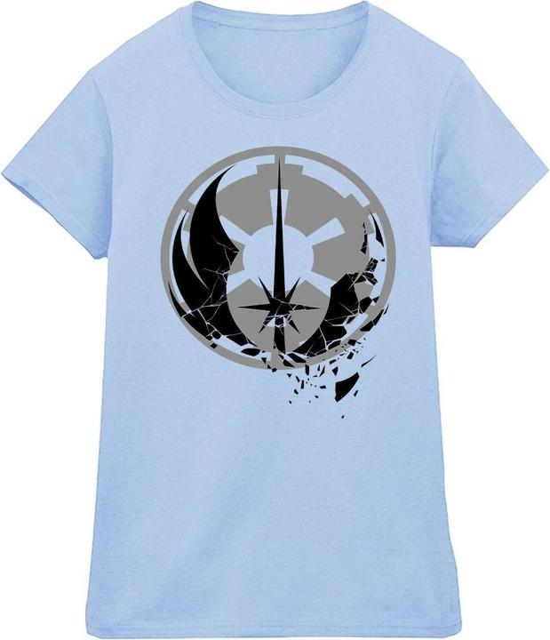 Star Wars ObiWan Kenobi Fractured Logos TShirt (XL)