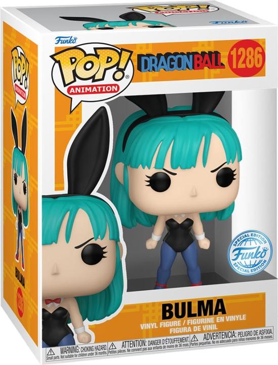Immagine prodotto Funko Dragon Ball POP! animazione statuetta in vinile Bulma (Bunny) 9 cm