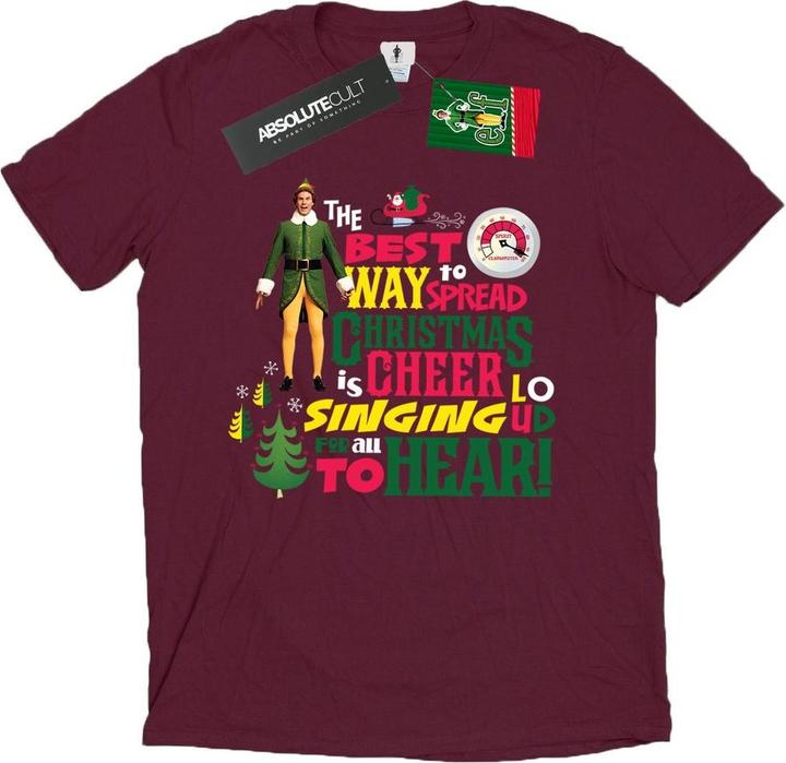 Produktbild Elf Christmas Cheer TShirt (M)