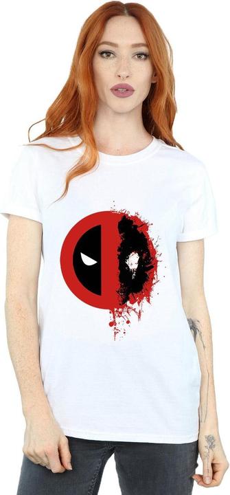 Produktbild Deadpool Split Splat Logo TShirt (3XL)
