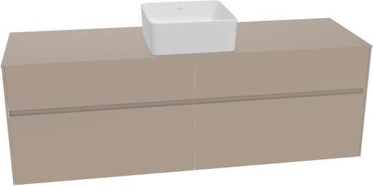 Actual product image Villeroy & Boch Collaro washbasin cabinet 1600x548x500 mm, 4 drawers, for washbasin in the midd (167 x 62 x 57 cm)