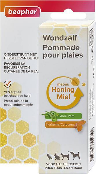 Produktbild beaphar Pflege- und Wundschutzbalsam mit Aloë Vera, Honing und Kurkuma, 30 ml (Hund, 30 ml)