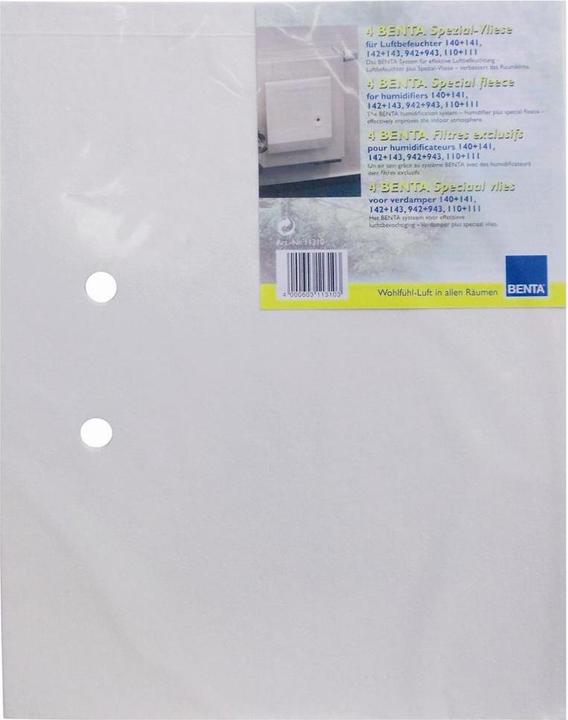 Produktbild Benta Ersatzfilter Luftbefeuchter Metrox (4 x)