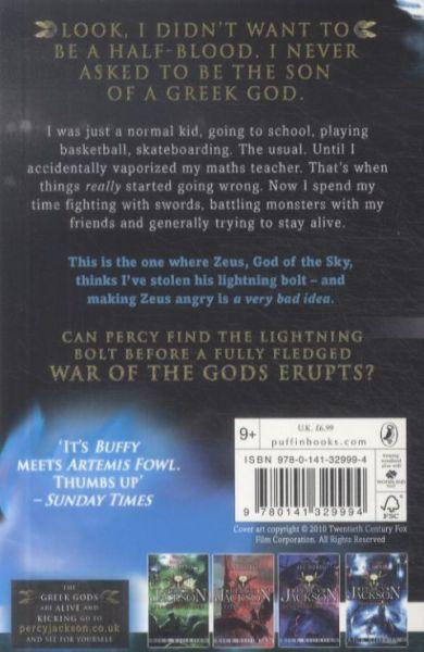 Produktbild Percy Jackson and the Lightning Thief. Film Tie-In (Englisch, Rick, Riordan, 2010)