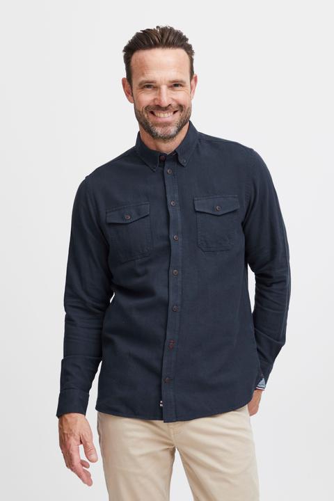 Image du produit FQ1924 FQSteven brushed twill LS shirt - Chemise - 21900516 (XXL)