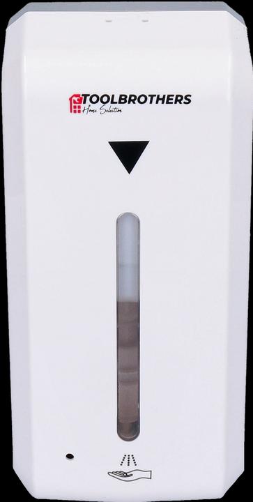 Tool Brothers Toolbrothers kontaktloser automatischer Desinfektionsspender Sensor zur Wandmontage, 1000ml Tank, N