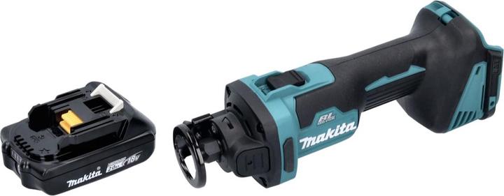 Actual product image Makita DCO 181 A1 Battery rotary cutter 18 V 32000 rpm Brushless + 1x rechargeable battery 2.0 Ah - without