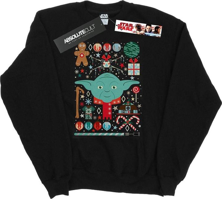 Produktbild Star Wars Yoda Christmas Sweatshirt (L)