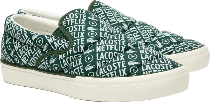 Actual product image Lacoste Womens/Ladies Netflix Serve Slip-on Trainers (38)