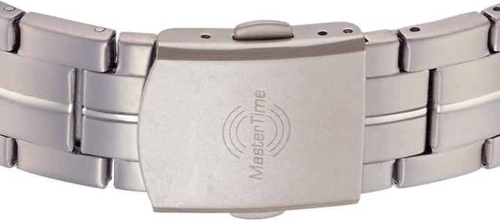 Immagine prodotto Master Time MTGT-10349-22M Radio Expert Serie Titan Uomo 42mm (Lunetta girevole, Orologio radiocontrollato, Orologio da polso analogico, Orologio digitale, 42 mm)
