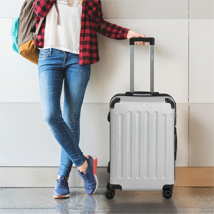 Image du produit Arebos Valise de voyage (94 l, Bagage à main (jusqu'à 50l), M (50 - 90l), L (90 - 115l), XL (à partir de 115l))