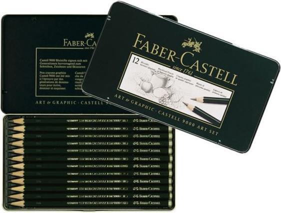 Produktbild Faber-Castell Castell 9000 (2H, 12 x)