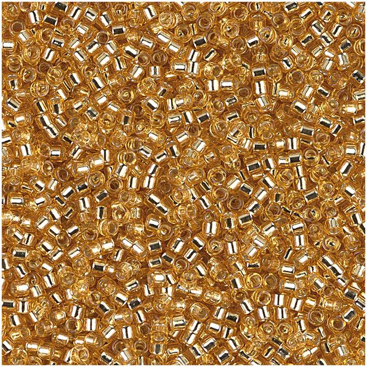 Image du produit Rico Itoshii Tube Or Transparent 2 mm, 7 g, perforation : Ø env. 1,2 mm