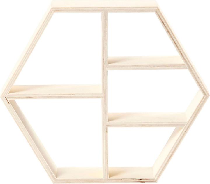 Actual product image Creativ Company Wooden rack 6-corner (25 x 28.5 cm)