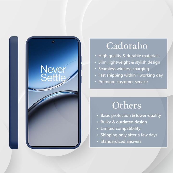 Image du produit Cadorabo Coque pour OnePlus Nord 4 TPU Liquid Silicone Case (OnePlus Nord 4)