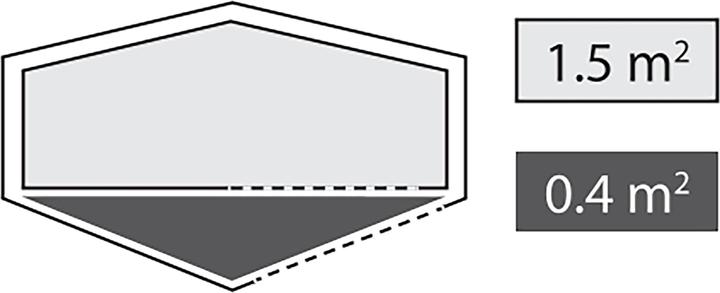 Image du produit Robens Starlight 1 Exp (Tente igloo, 2 kg, 1 personne)