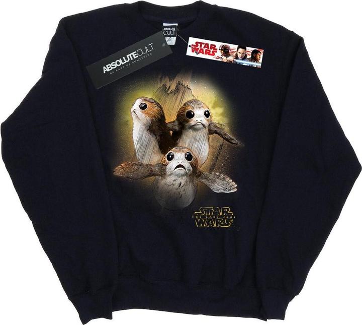Immagine prodotto Star Wars The Last Jedi Porgs Brushed Felpa Ragazzi (128)