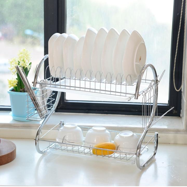 Immagine prodotto Cheffinger Cestino per stoviglie a 2 livelli