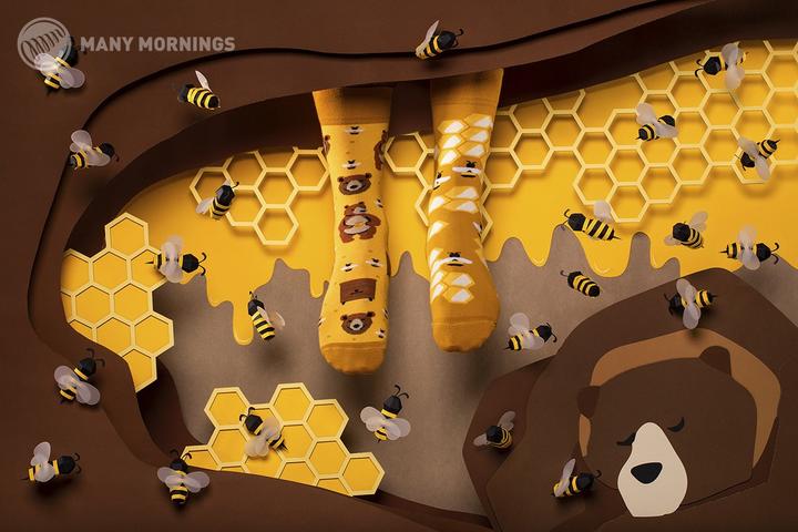 Actual product image Many Mornings Honey Bear (Single pack, 43 - 46)