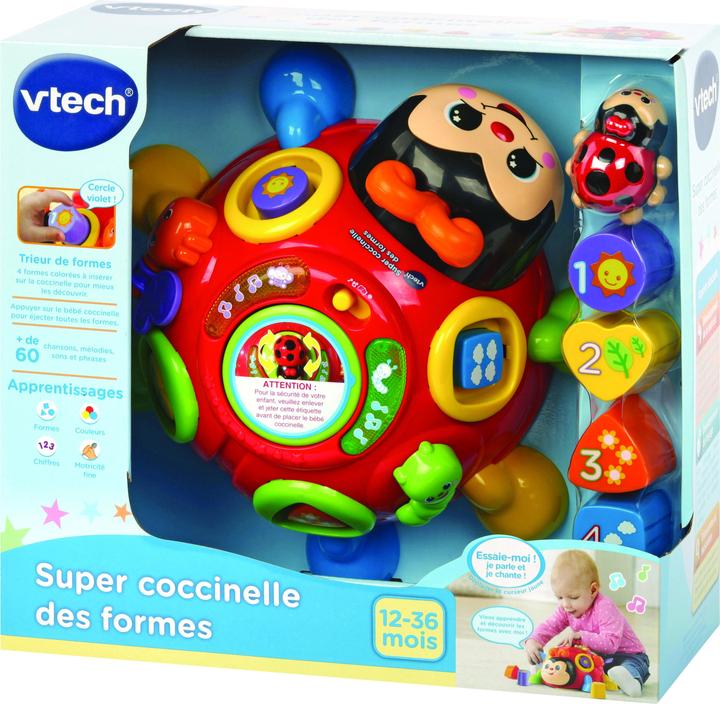 Immagine prodotto VTech Super coccinelle delle forme FR (Francese)