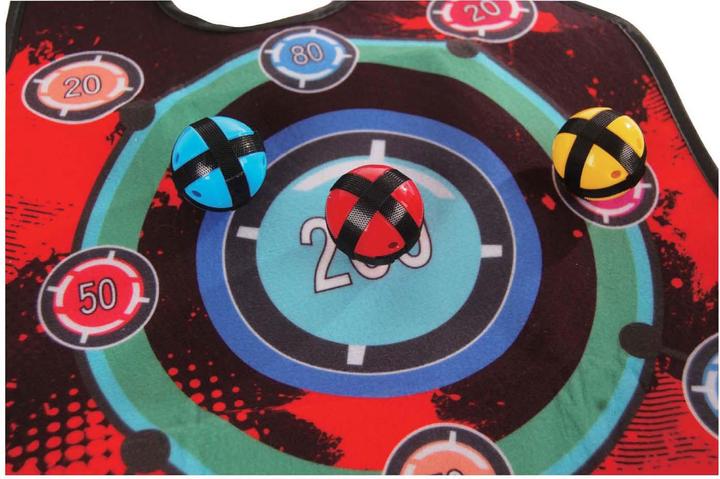 Actual product image Gametime Klett-Wurfspiel mit 2 Westen und 6 Bällen