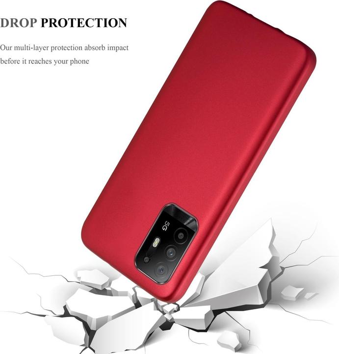 Immagine prodotto Cadorabo Manicotto metallico opaco in TPU (Oppo A94 5G)