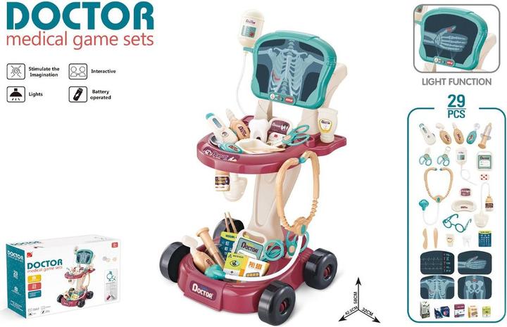 Actual product image Chipolino Children's toy doctor's trolley