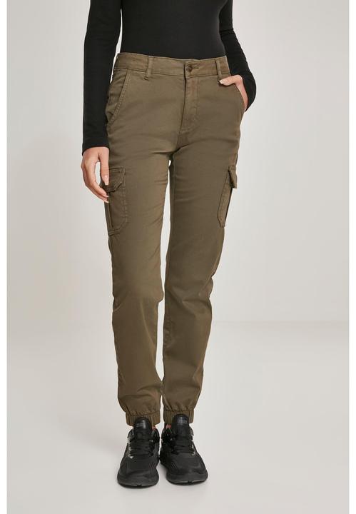 Urban Classics Ladies High Waist Cargo Pants