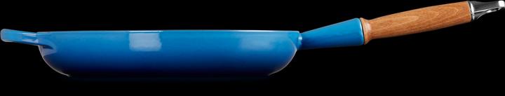 Actual product image Le Creuset Frying Pan Sig 28cm Azure (28 cm, Frying pan, Cast iron, Enamel)