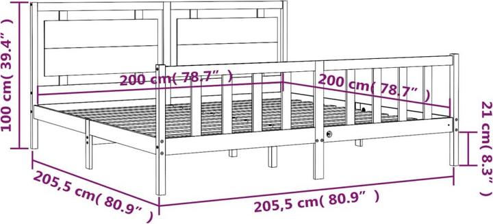 Image du produit VidaXL Uinseann (200 x 200 cm)