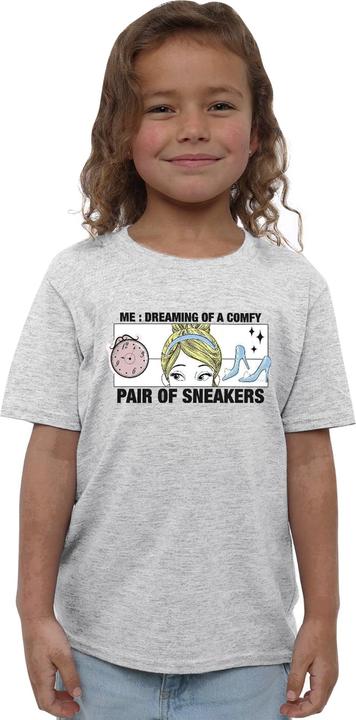 Immagine prodotto Cinderella Dreaming Of Comfy Sneakers Maglietta Bambini (128)