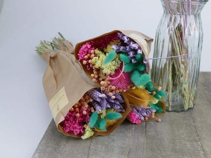 Immagine prodotto Myflower Bouquet secco BUNT? (Fiori secchi)