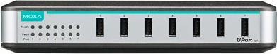 Actual product image Moxa UPort 207 (USB-A, 7 ports)