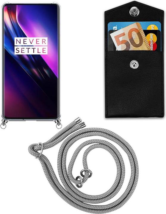 Produktbild Cadorabo TPU Handy Kette SILBER Cover