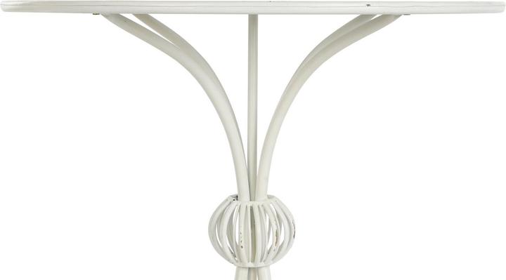 Actual product image DKD Home Decor Side table 81 x 81 x 81,5 cm Metal White